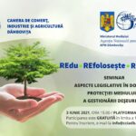 Seminar:  SEMINAR – REdu – REfolosește – REciclează