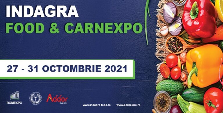 Read more about the article Întreaga industrie alimentară se reunește la Indagra Food & Carnexpo 2021