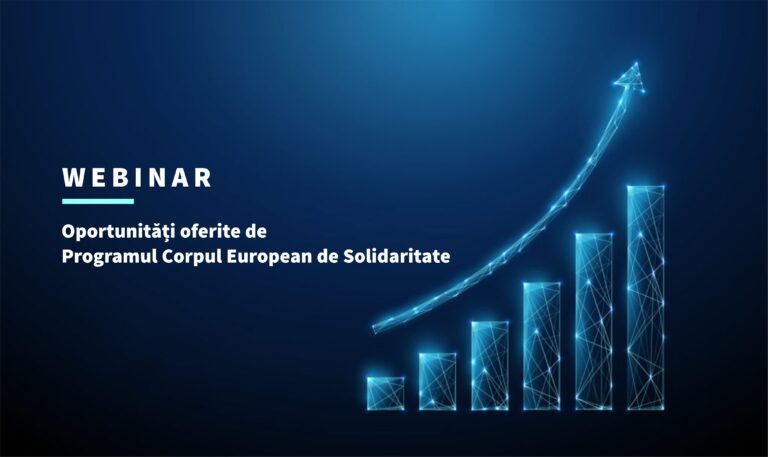 Read more about the article Oportunități oferite de Programul Corpul European de Solidaritate (webinar)