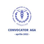 Convocator AGA – Aprilie 2022