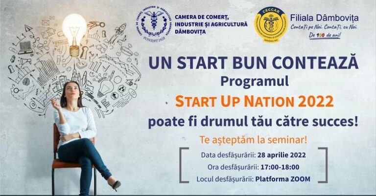 Read more about the article Seminar StartUp Nation 2022 Editia a 3a