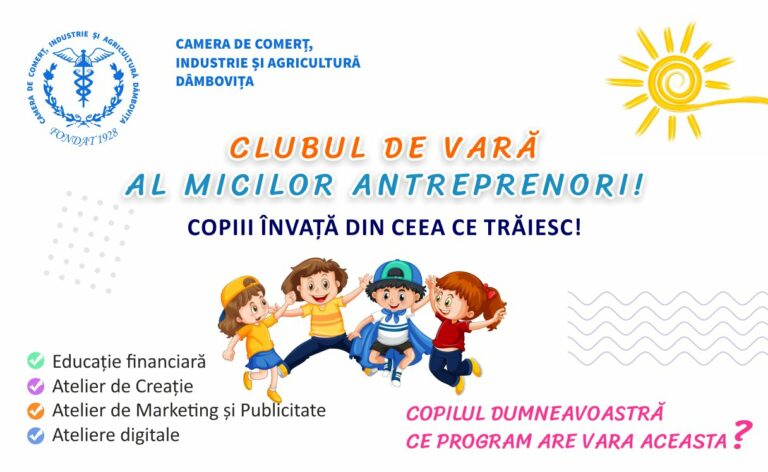 Read more about the article Program: Clubul de vară al micilor antreprenori