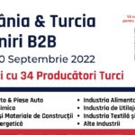 România & Turcia Întâlniri B2B