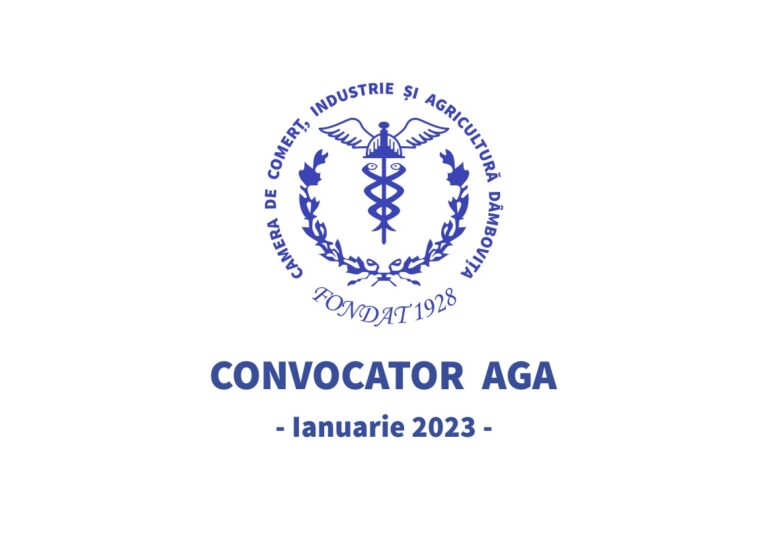 Read more about the article Convocator AGA – Ianuarie 2023