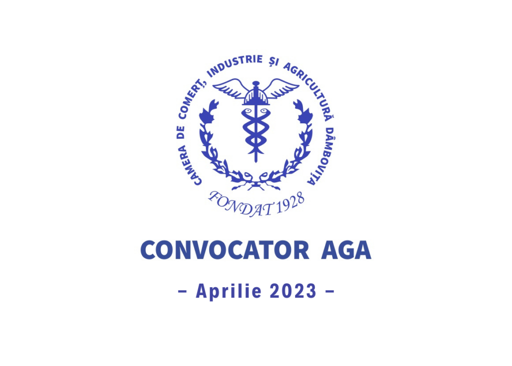 Convocator AGA – Aprilie 2023