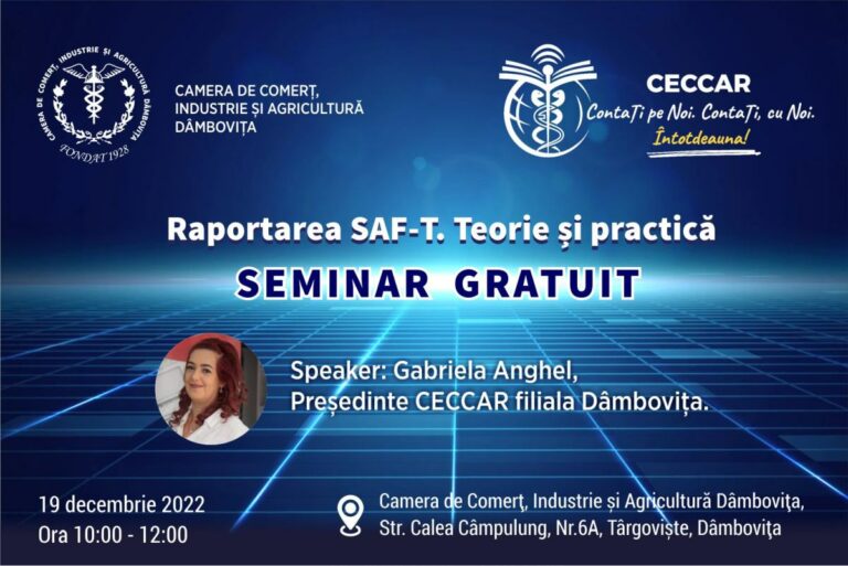 Read more about the article Raportarea SAF-T. Teorie și practică – Seminar gratuit! 