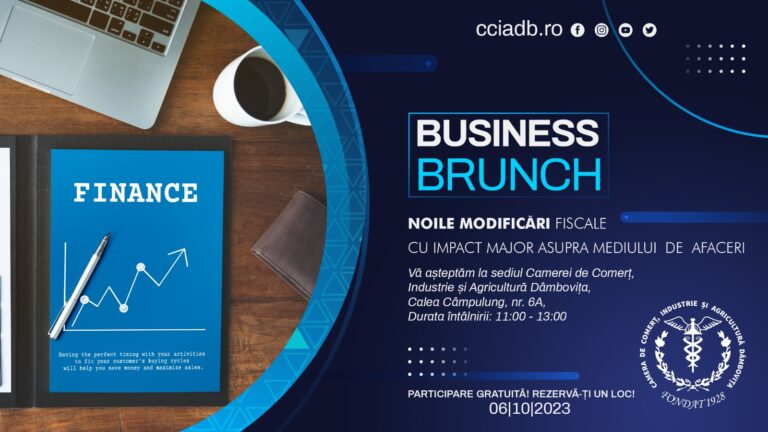 Read more about the article Business Brunch – Noile modificări fiscale cu impact major asupra mediului de afaceri