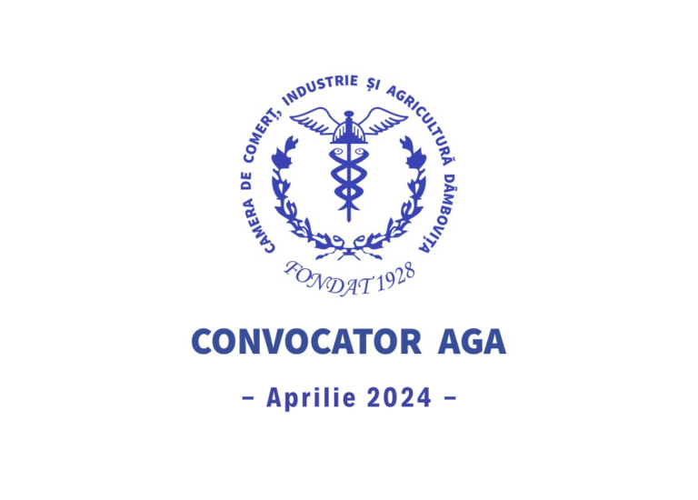 Read more about the article Adunarea Generală a Membrilor Camerei de Comerț Dâmbovița – Aprilie 2024