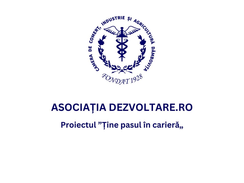 ASOCIAȚIA DEZVOLTARE.RO anunță demararea proiectului ” Ține pasul în carieră „