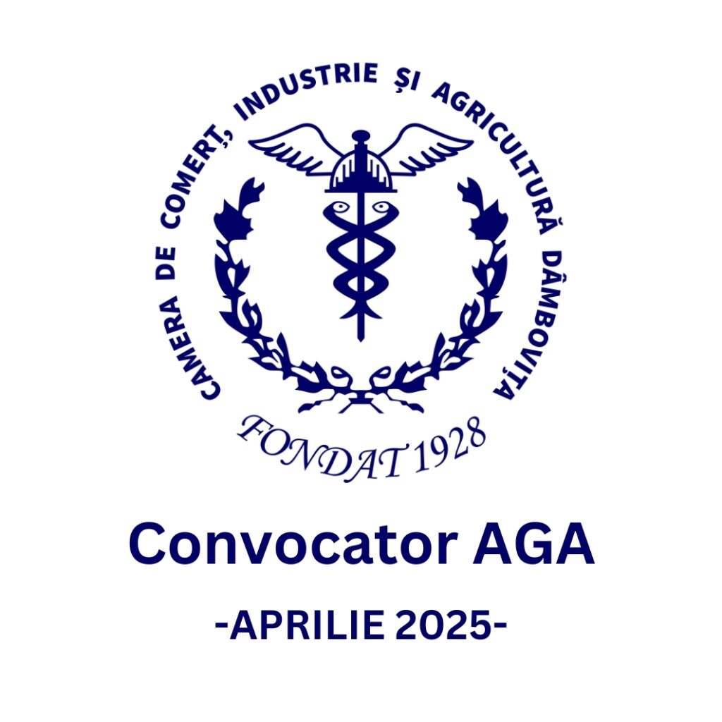 Adunarea Generală a Membrilor Camerei de Comerț Dâmbovița – Aprilie 2025